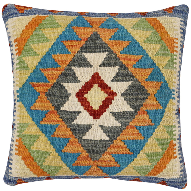Housse et insert de coussin carré 100% laine