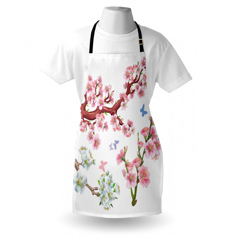 Floral Bib Apron