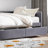 L-Shaped Upholstered Platform Bed with Storage and Drawers-746822458