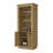 4-Built In Wine Rack Bar Cabinet For Home Entertaining Functional - Brown-1754382955