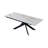 Extendable Metal Base Dining Table