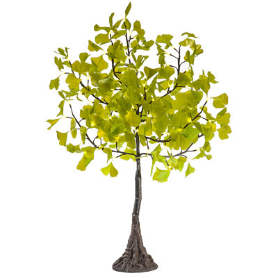 Arbre lumineux alimenté par batterie ginkgo