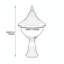 Luminaire d'extérieur à fixation sur pilier 1 lumière Lycius