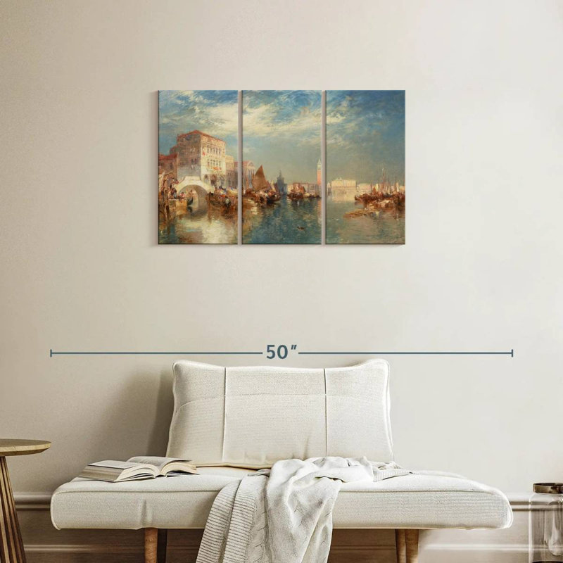 Glorieuse Venise, H 20 po x l 33 po