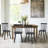 Phaong 17" Wide Mid-Century Modern Windsor Back Wood Modern Dining Chairs-2104534