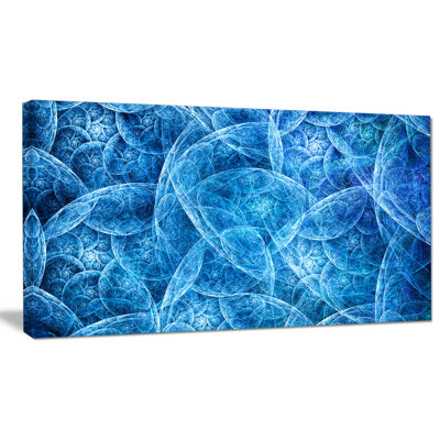 Impression sur toile tendue, "dark blue blue cloud spectaculaire"