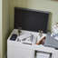 Helmward Polyester Upholstered Storage Bench
