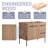 Nyrith 36'' Single Bathroom Vanity Base Only