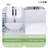 66.9 Inch Freestanding Solid Surface Soaking Bathtub