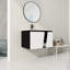 Base de meuble-lavabo mural simple 31,7 po
