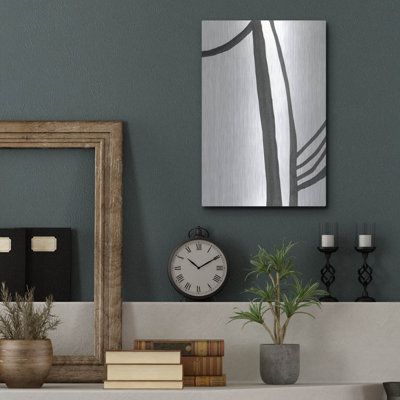 «Ink Lines I» par Regina Moore, art mural en métal