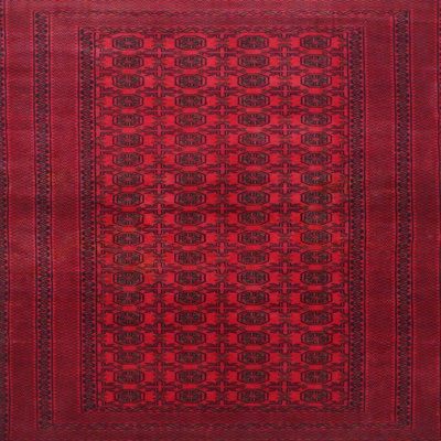 Tapis oriental cerise