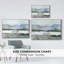 «Pastel Mountain View II», peinture sur toile encadrée-94356552-94356546