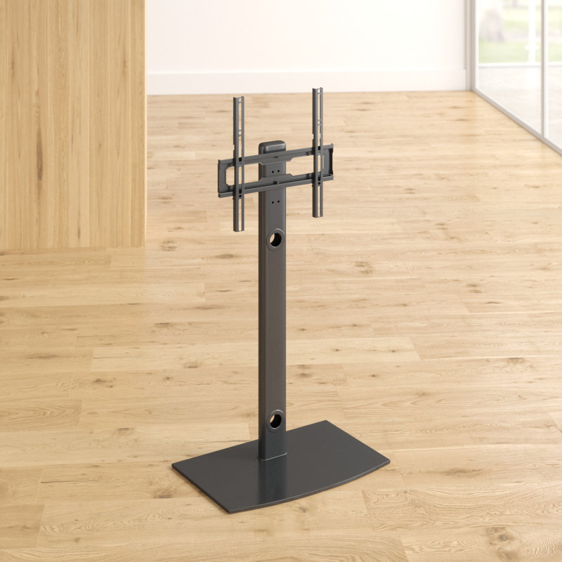 Universal Tall TV Floor Stand for 30-70 Inch Flat & Curved LED LCD OLED TVs, Height Adjustable Swivel Freestanding TV Stand Base, Holds up to 40kg, Max VESA 600x400mm