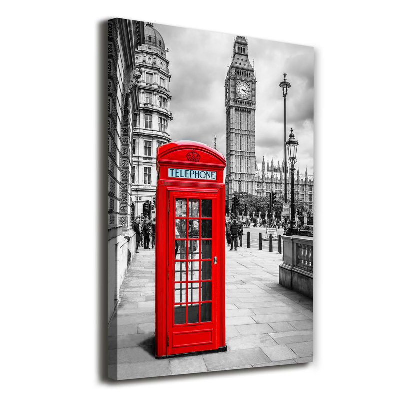 London England - Wrapped Canvas Print