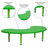 Half-Moon Plastic Adjustable Height Kids Activity Table-7165795
