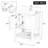 24'' Single Bathroom Vanity With Ceramic Top-203833307