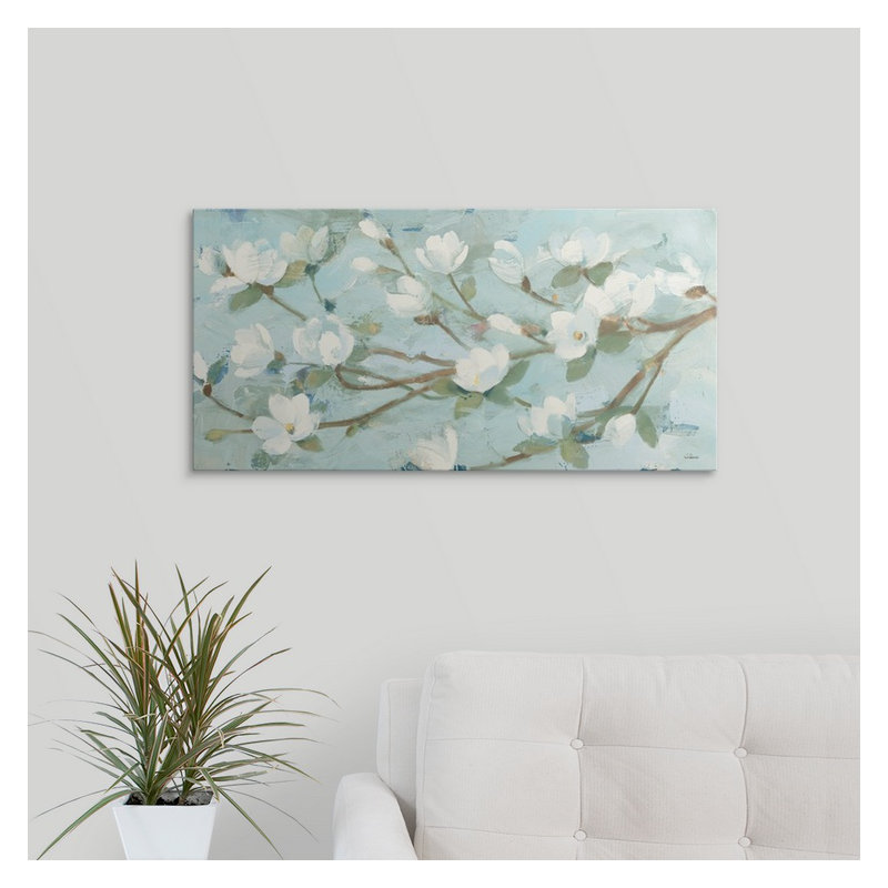 Anjenette Magnolia Branch, Albena Hristova, impression, Cadre noir, H 20 po x l 32 po x P 1 po