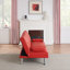 Canapé-lit pliant double en cuir 67 po avec table basse 67 po