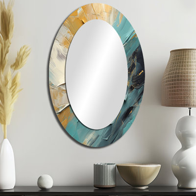 Shuff - Modern Oval Wall Mirror