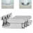 Non-Slip Bed Sheet Corner Holders Set of 4, Universal Fit for All Sheet Sizes, Gray-121931868