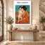 Mary Cassatt Impressionist Orange Mother and Child Canvas Print-742360200