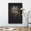 Leopard In The Dark - Wrapped Canvas-56666484