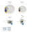 Studio Nova Rhea 16 Piece Dinnerware Set, Service For 4