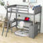 Lit mezzanine avec tablettes et bureau Ehlani-1377189274-1377189275