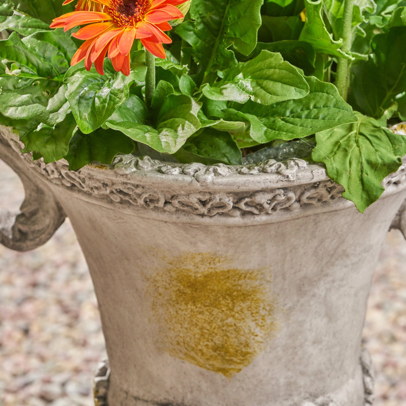 Pot de fleurs jardin pour patio, Gris