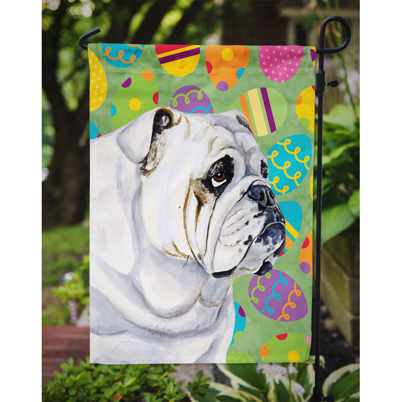 Drapeau de jardin Atara, Bulldog (gris)