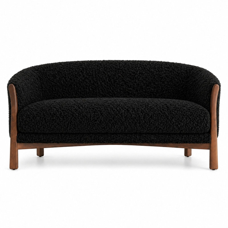 Sherpa Teddy | Kova Fabric, Black