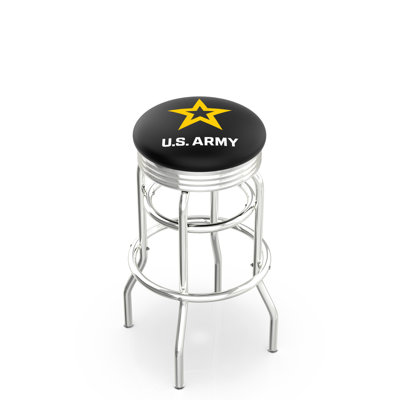 Tabouret tournant 25" avec forces armées américaines