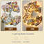 Guirlande de lumières de Pâques 10 lumières DEL de Pâques 10 pi avec 2 alimentations (pile / USB) 2 modes d'éclairage 6 motifs mignons pour les décorations de Pâques intérieures et extérieures