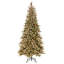 Dunhill Fir Slim 4.5' Hinged Artificial Christmas Tree with 350 Clear Lights-562828555