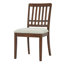 Ensembles de table de salle à manger modernes et peu encombrants avec chaises en bois et rembourrées pour petits appartements