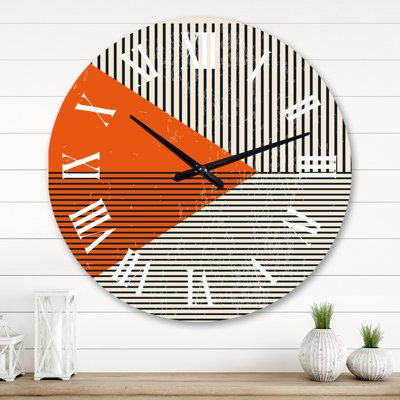 Très grande horloge murale V