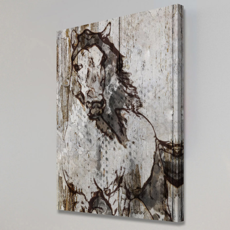 Irena Orlov - Wrapped Canvas Painting, 45 cm H x 30 cm W x 3.81 cm D