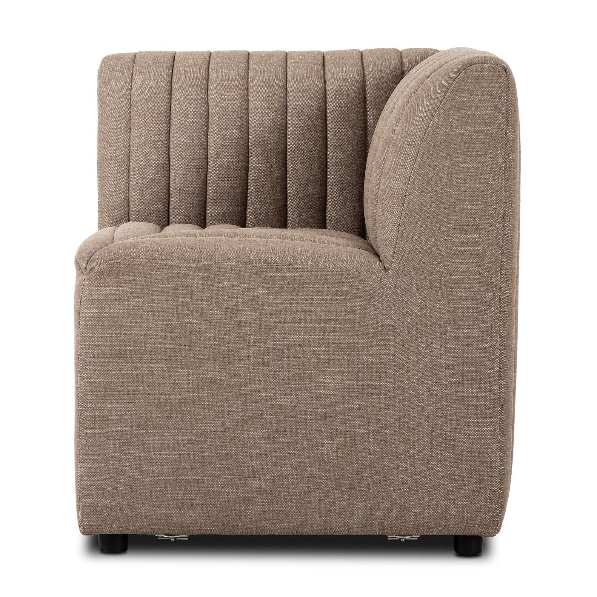 Brandt Upholstered Accent Chair, Crypton Nomad Taupe