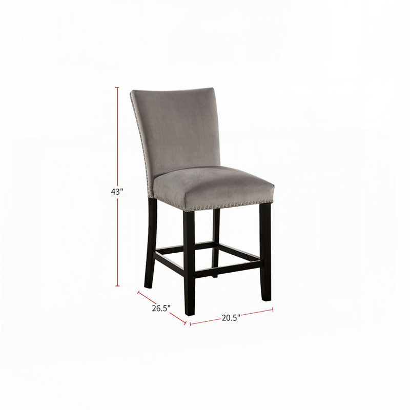 2pc Counter Height Chairs Dining Room