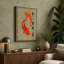 Koi in Gold Japandi - Wrapped Canvas-1392785048-1392785055
