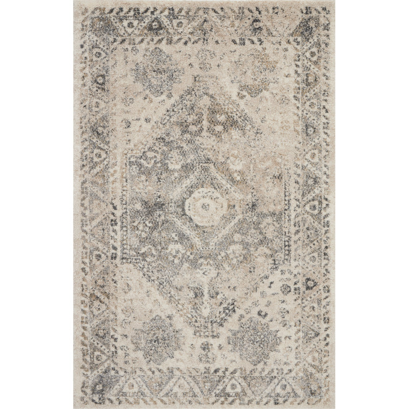 Oriental Indoor Rug, Rectangle 4' x 6'
