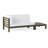 OANA LEFT CORNER BENCH AND COFFEE TABLE