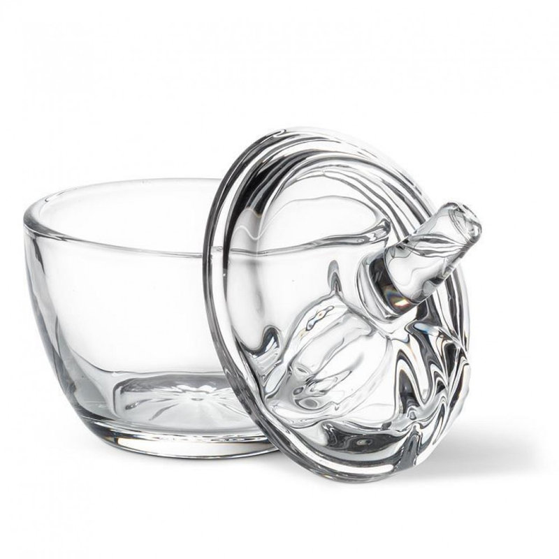Small Apple Shaped Covered Jar