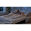 Grand canapé-lit convertible grand, beige-372499408