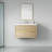 Floating Bathroom Storage Cabinet with Stone Resin Countertop-1433560990