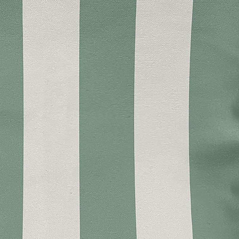 Lysette Striped Square Cushion, 50cm H x 50cm W x 13cm D, Sage