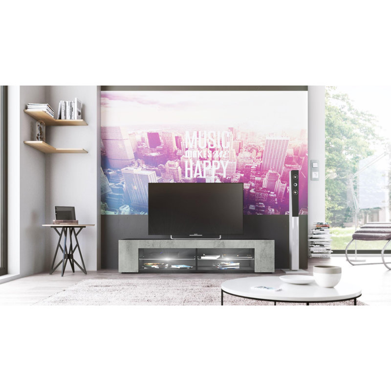 Killion TV Stand for TVs up to 60", Concrete