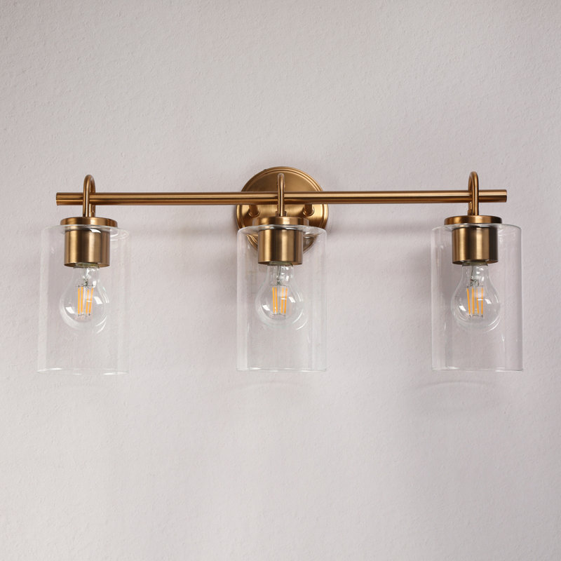 Kinman 3 - Light Dimmable Vanity Light, Gold