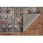 Tapis bleu sarcelle et ivoire Aspers-2134081054